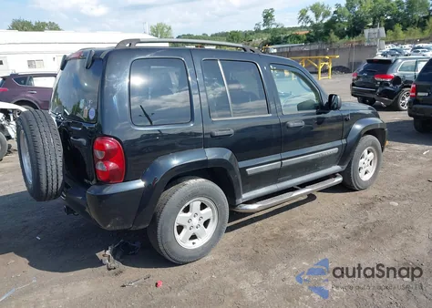 2007 Jeep Liberty Sport из США, поврежденный, VIN 1J4GL48K37W661350